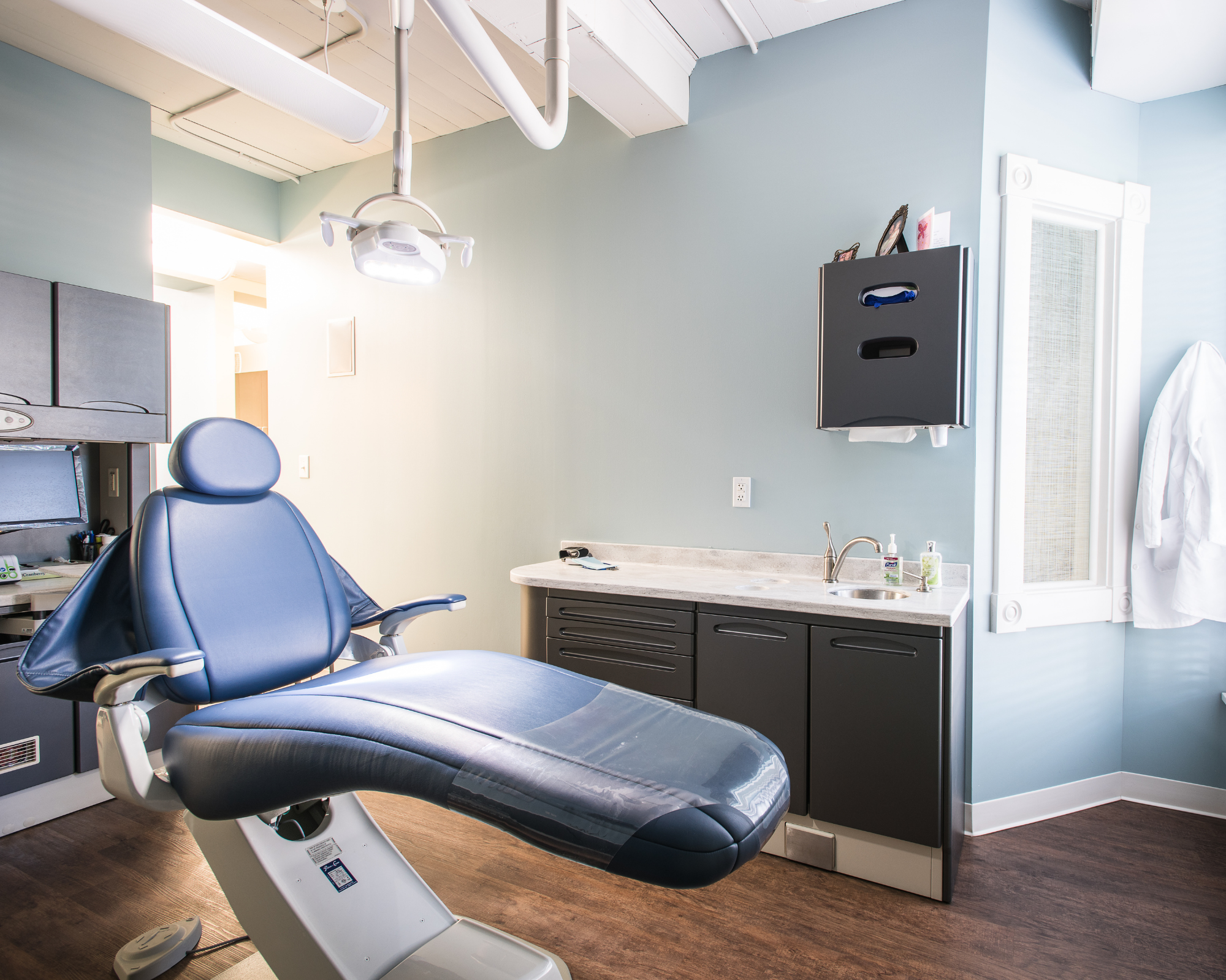Dental operatory treatment room at Aldred Family Dentistry